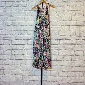 Anthropologie Plenty by Tracy Reese Floral Cropped Jumpsuit